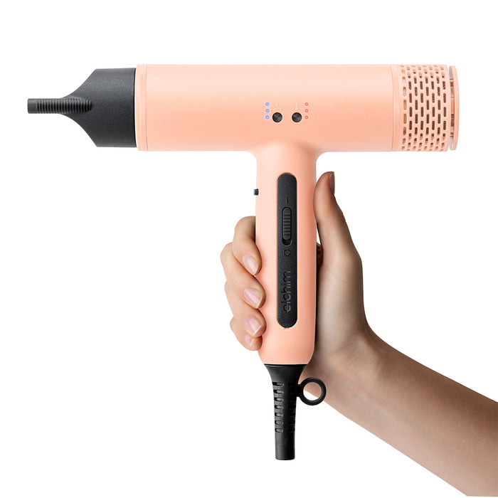 Професионален безчетков сешоар Elchim Dynamos Hair Dryer Pink (прасковено розов) — 2