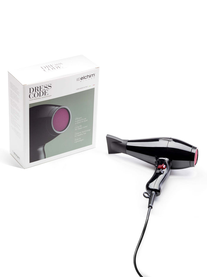 Професионален сешоар Elchim Dresscode Hair Dryer Black (черен) — 4