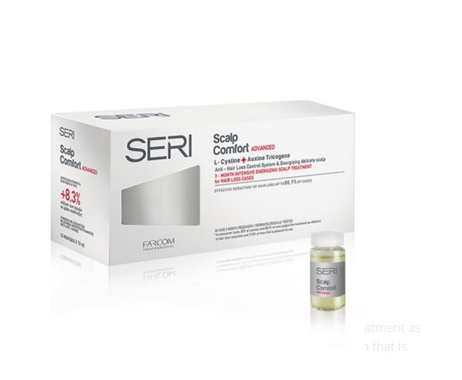 Seri Scalp Comfort Advanced Anti- Hair Loss Control System 12X10ml — 2