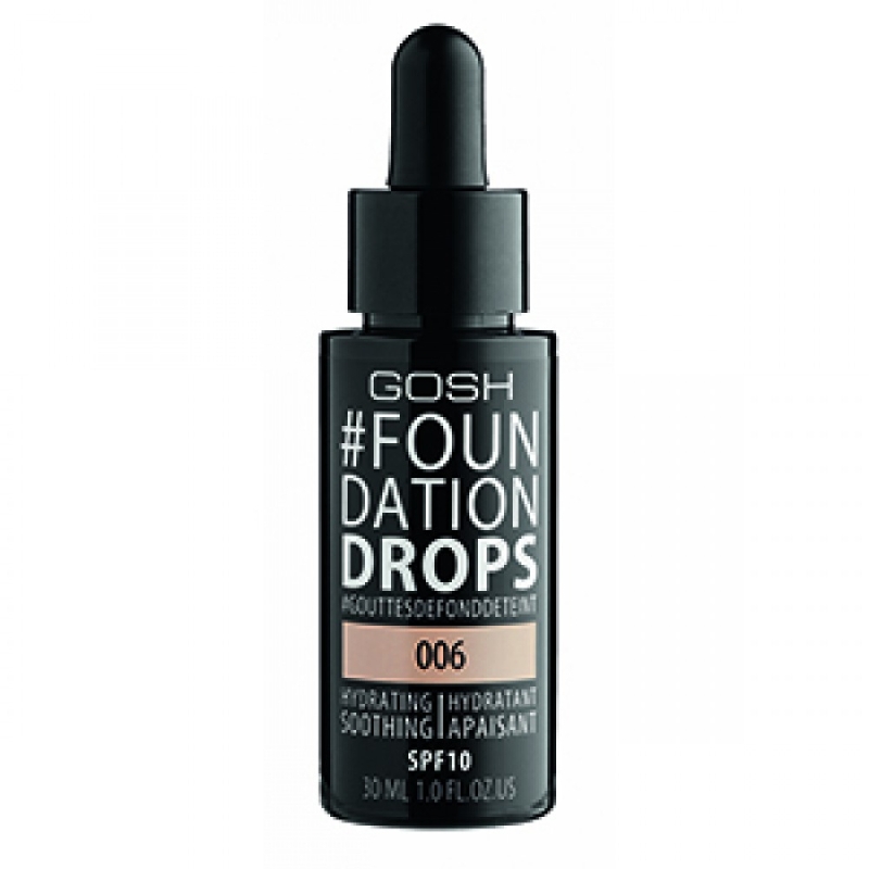 Фон дьо тен за лице Gosh Foundation Drops 30ml (РАЗЛИЧНИ НЮАНСИ) — 5