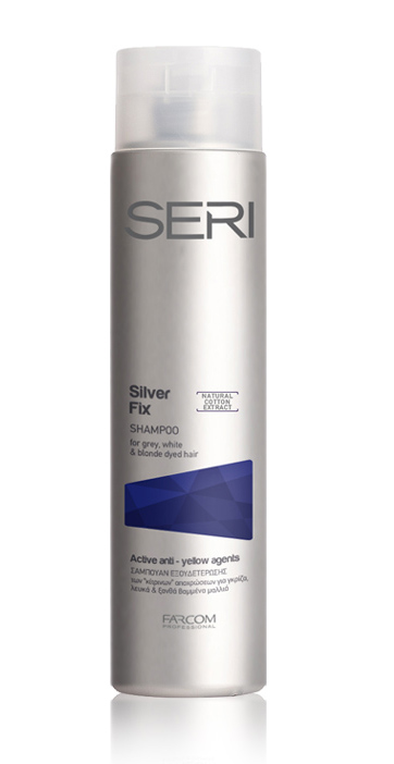 Шампоан за руса коса с анти жълт матиращ ефект Seri Anti Yellow Silver Fix Shampoo 300ml — 2