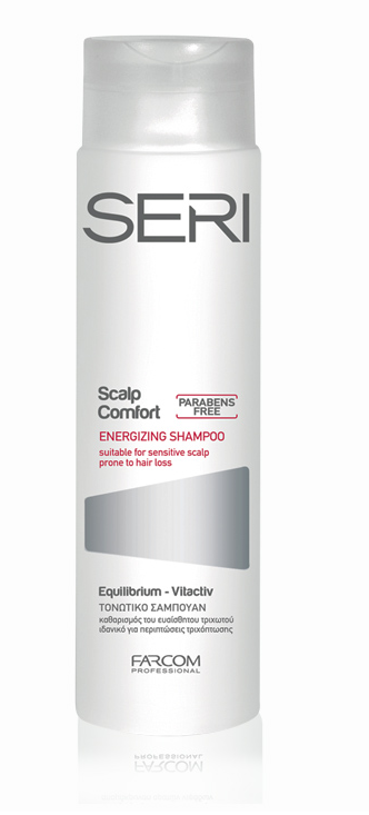 Енергизиращ шампоан против косопад Seri Scalp Comfort Energizing Shampoo 300ml — 2