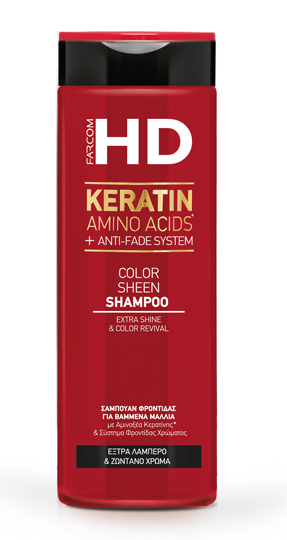Шампоан за боядисана коса с Кератинови аминокиселини Farcom HD Color Sheen Shampoo 400ml — 2
