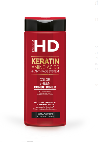 Балсам за боядисана коса с Кератинови аминокиселини Farcom HD Color Sheen Conditioner 330ml — 2