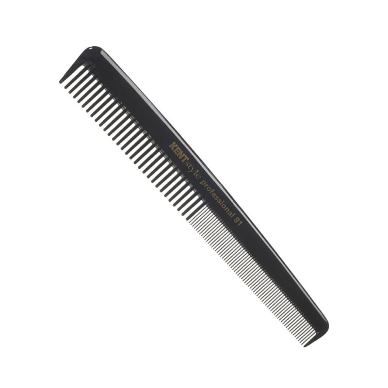 Гребен за подстригване Kent Cutting Comb 184mm Shallow Teeth Thick / Fine Hair 184mm