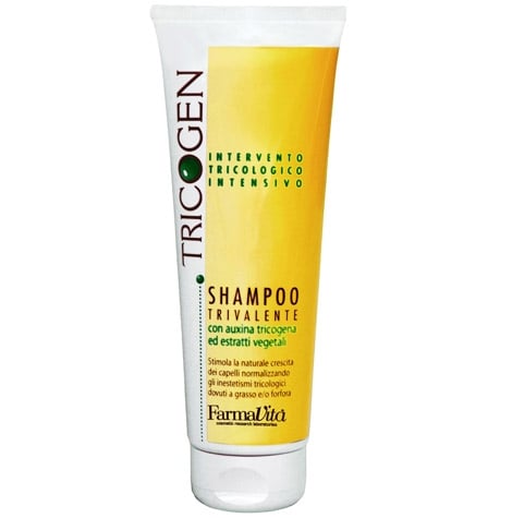 Тривалентен шампоан против себорея, пърхот и косопад Farmavita Tricogen Shampoo 250ml