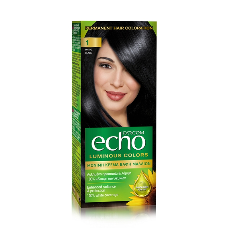 Щадяща боя за коса с екстракт от Маслина и Витамин C Farcom Echo Hair Color 120ml — 2