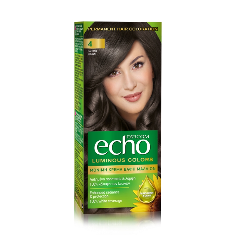 Щадяща боя за коса с екстракт от Маслина и Витамин C Farcom Echo Hair Color 120ml — 4