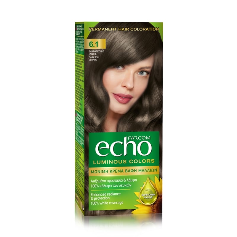 Щадяща боя за коса с екстракт от Маслина и Витамин C Farcom Echo Hair Color 120ml — 12