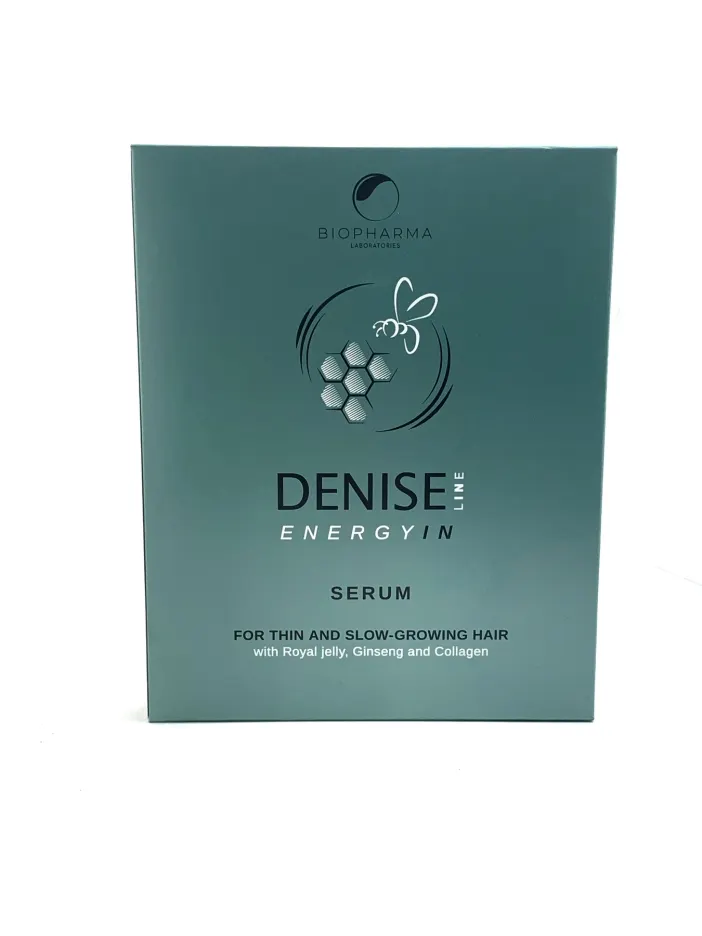 Ампули за тънка и бавно растяща коса Biopharma Denise EnergyIn Serum 6X10ml — 2
