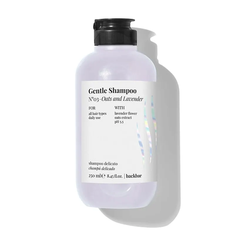 Шампоан за чувствителен скалп с овес и лавандула Farmavita Back Bar Gentle Shampoo N3