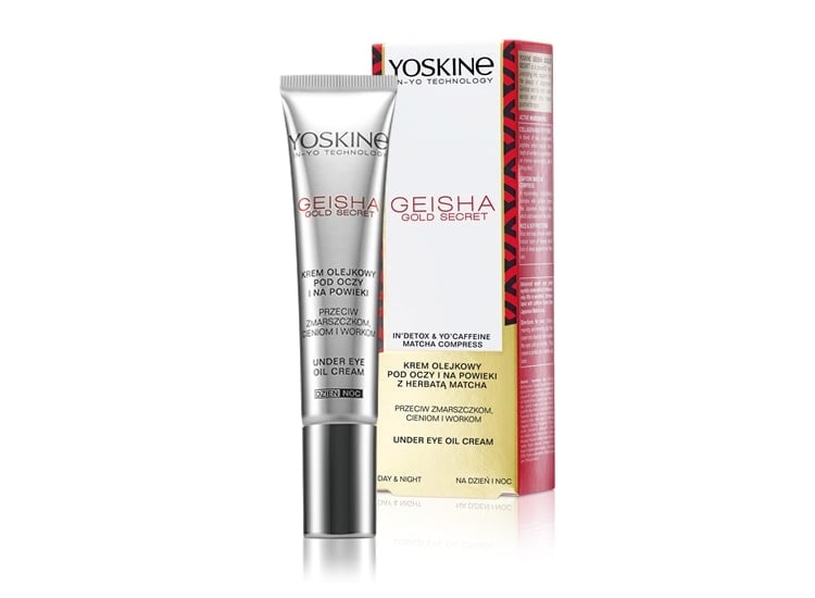 Околоочен крем против бръчки Yoskine Geisha Gold Secret Under Eye Oil Cream 15ml