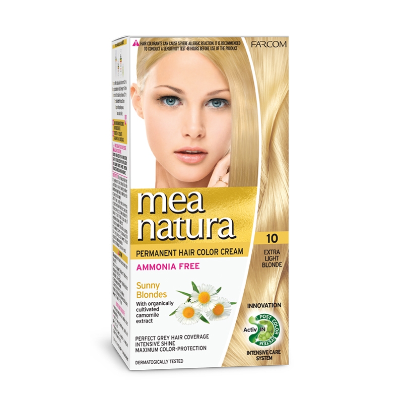 Mea Natura Hair Color with organic extracts 120ml — 12