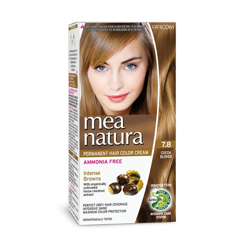 Mea Natura Hair Color with organic extracts 120ml — 10
