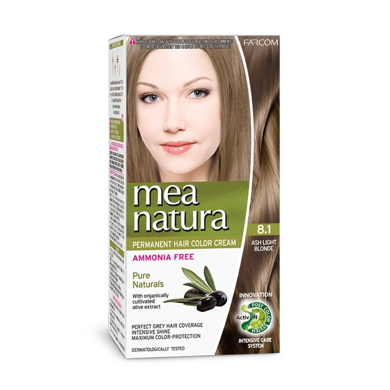 Mea Natura Hair Color with organic extracts 120ml — 5