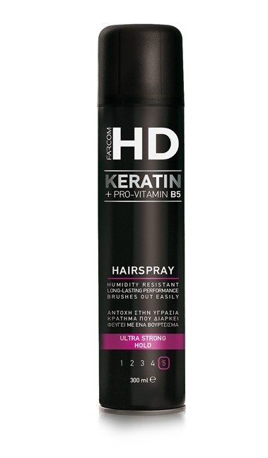 Лак за коса Farcom HD Hairspray Ultra Strong Hold 300ml — 2