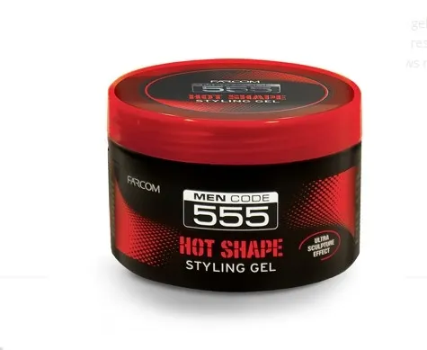 Гел за коса Екстра силна фиксация Farcom 555 Men Code Styling Gel Hot Shape 250ml — 2