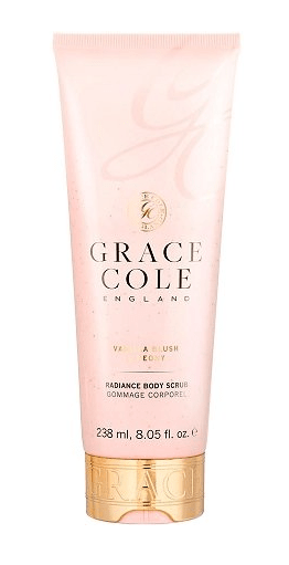 Ревитализиращ скраб за тяло Ванилия и Божур Grace Cole Vanilla Blush & Peony Radiance Body Scrub 238ml
