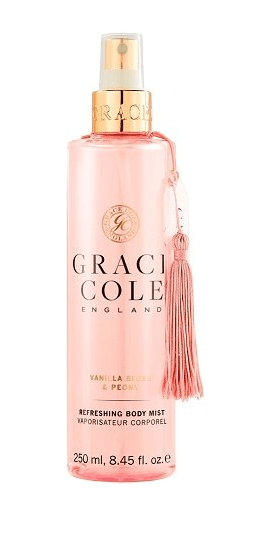 Освежаващ спрей - мист за тяло Ванилия и Божур Grace Cole Vanilla Blush & Peony Refreshing Body Mist 250ml