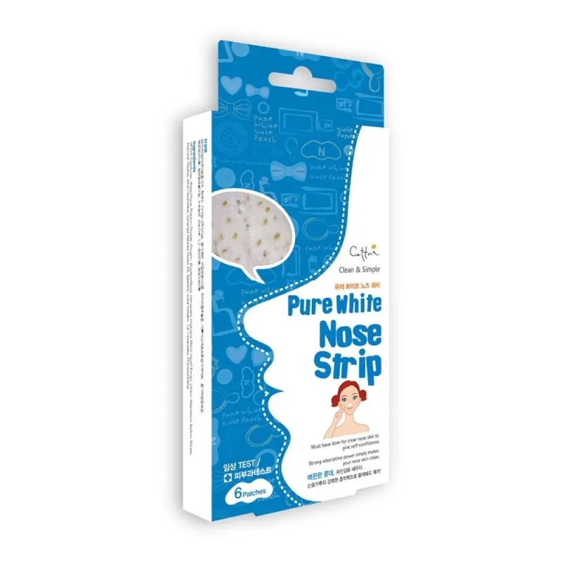 Почистващи ленти за нос Cettua Clean & Simple Pure White Nose Strip