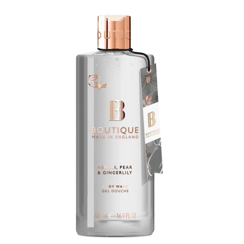 Душ гел Нероли, Круша и Хедихиум Boutique Neroli, Pear & Gingerlily Body Wash 500ml