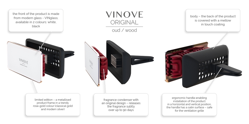 Ароматизатор за кола Vinove WOOD WARSAW OUD — 2