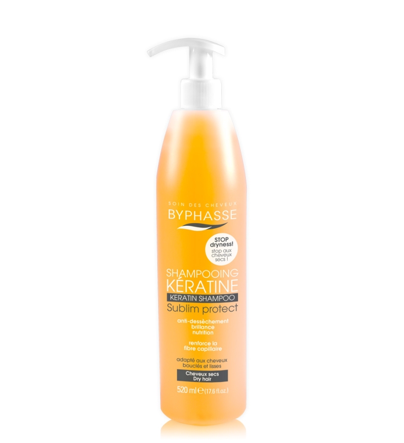 Кератинов шампоан за коса Byphasse Keratin Shampoo 520ml — 2