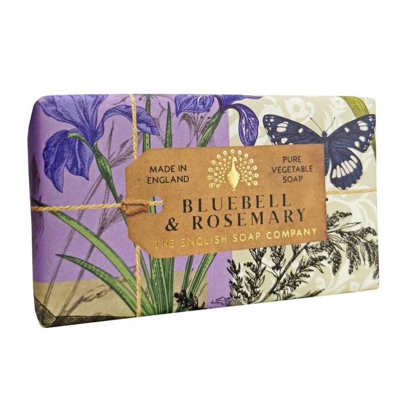 Луксозен сапун със Зюмбюл и Розмарин The English Soap Company Anniversary Bluebell and Rosemary Soap 190g