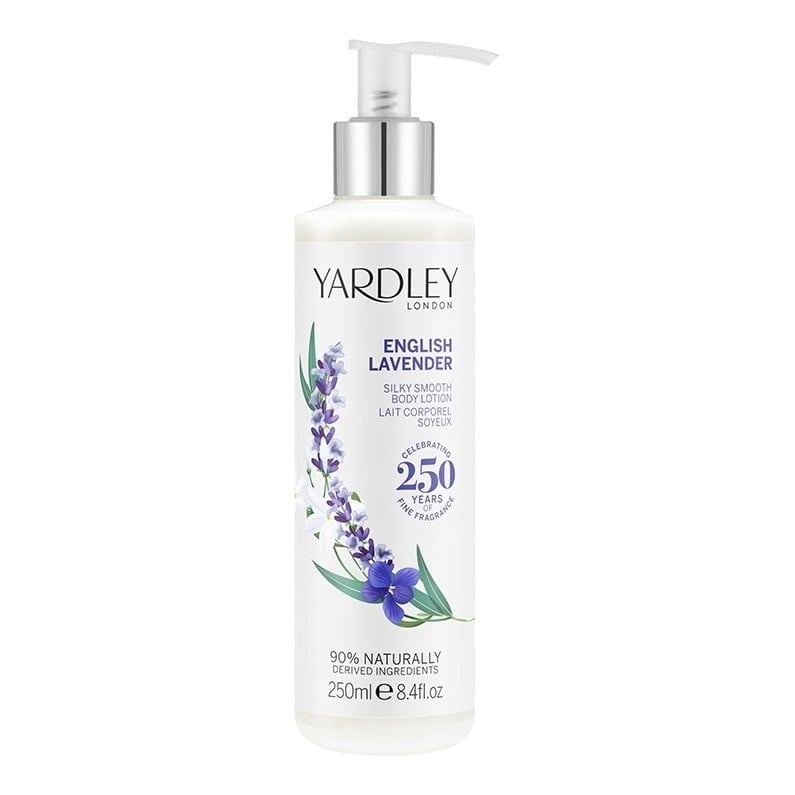 Yardley English Lavender Silky Smooth Body Lotion 250ml