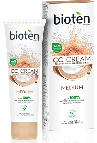 Хидратиращ CC крем Bioten Skin Moisture CC Cream 50ml (РАЗЛИЧНИ НЮАНСИ) — 2