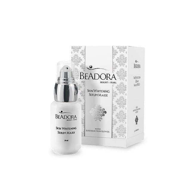 Избелващ серум за лице BeAdora Bright Pearl Skin Whitening Serum MAXX SPF50 30ml