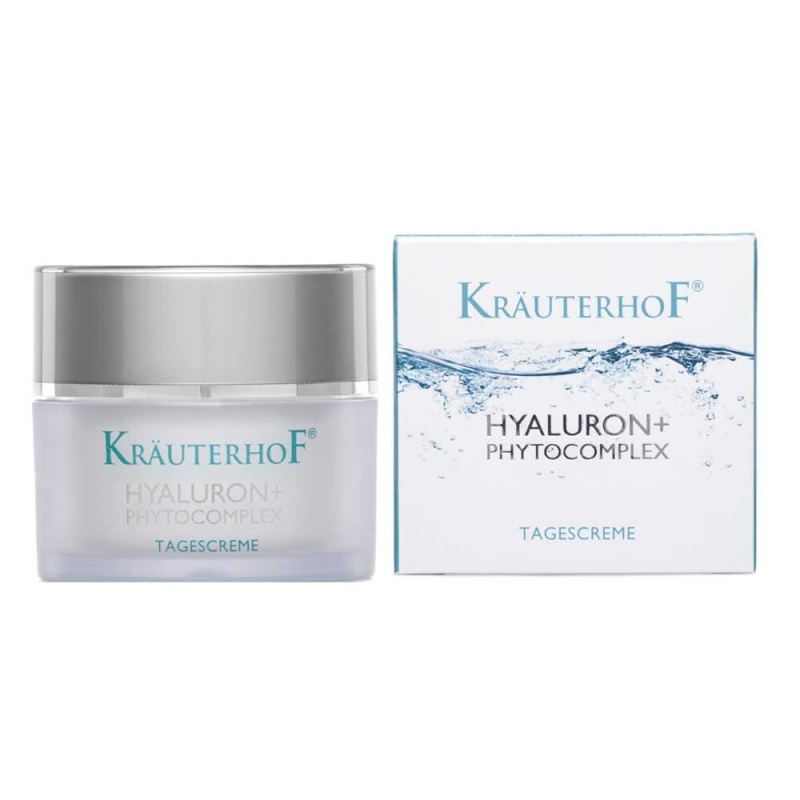 Дневен крем за лице с интензивен изглаждащ ефект Krauterhof Hyaluron+ Phytocomplex Smoothing Cream 50ml