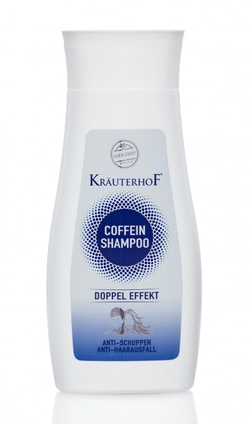 Шампоан против пърхот и косопад с двоен ефект Krauterhof Double Effect Coffein Shampoo 250ml