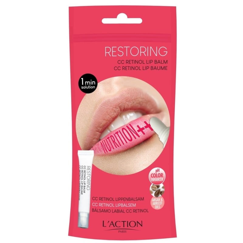 Подхранващ балсам за устни с Ретинол L'action Restoring CC Retinol Lip Balm 12ml