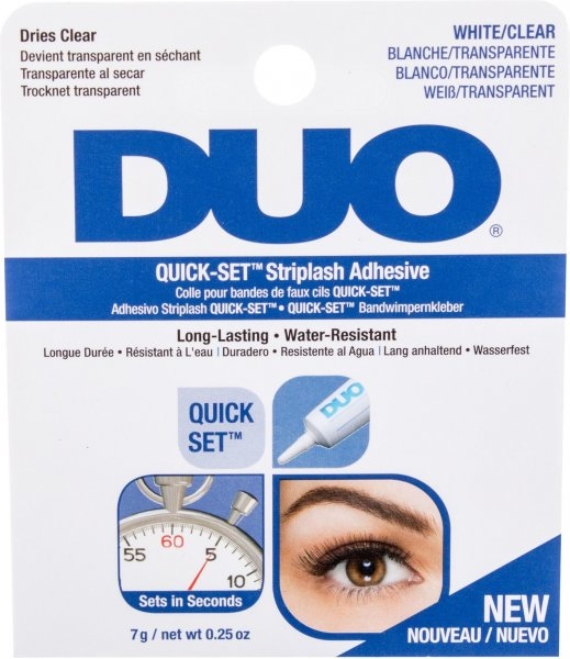 Лепило за изкуствени мигли - прозрачно Ardell DUO Quick Set Clear Striplash Adhesive 7g