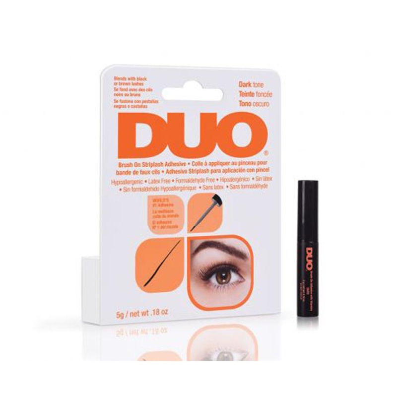 Лепило за изкуствени мигли - черно Ardell DUO Brush On Striplash Adhesive Black 5g