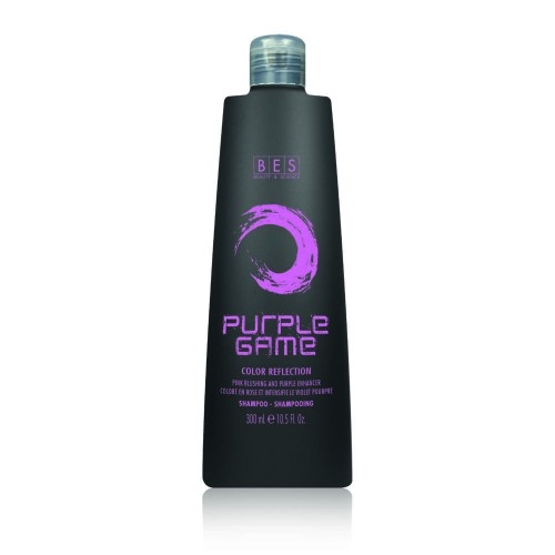 Оцветяващ шампоан за коса в Пурпурно Розов цвят BES Color Reflection Purple Game Shampoo 300ml
