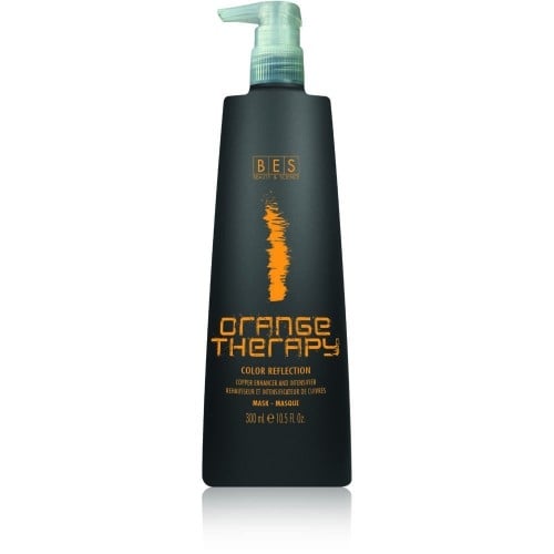 Оцветяваща маска за коса в Медно - Оранжев цвят BES Color Reflection Orange Therapy Mask 300ml