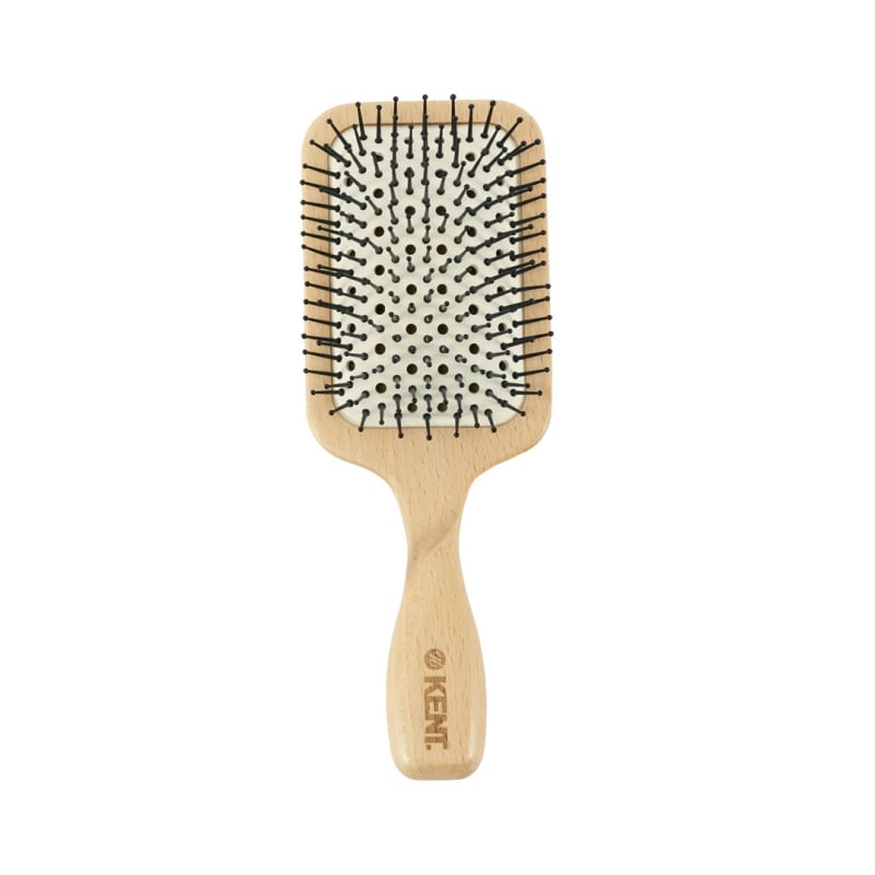 Дървена четка за коса с вентилация - голяма Kent Pure Flow LPF2 Hair Brush — 2