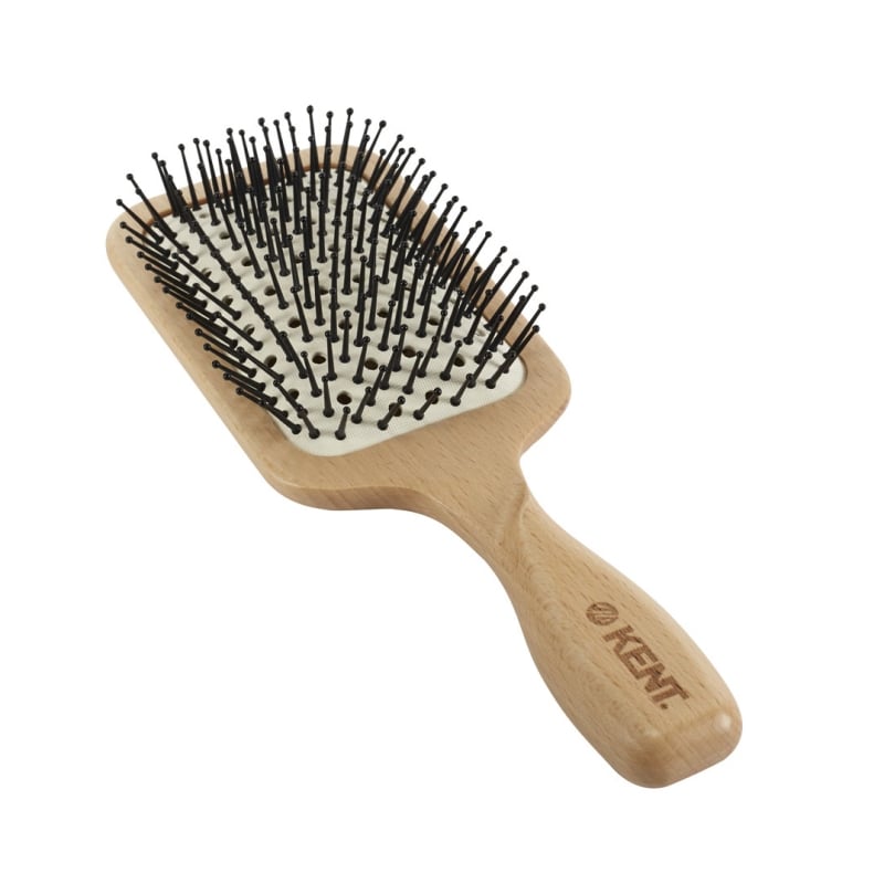 Дървена четка за коса с вентилация - голяма Kent Pure Flow LPF2 Hair Brush — 3