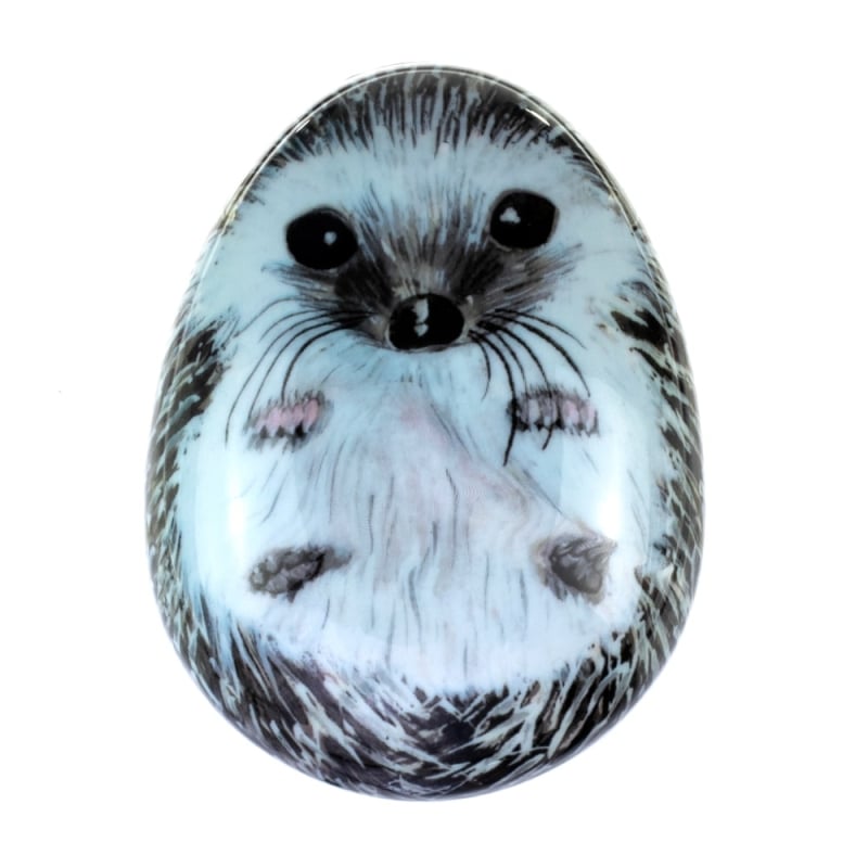 Четка за коса за лесно разресване - Таралеж Kent Pebble Hedgehog Hair Brush — 3