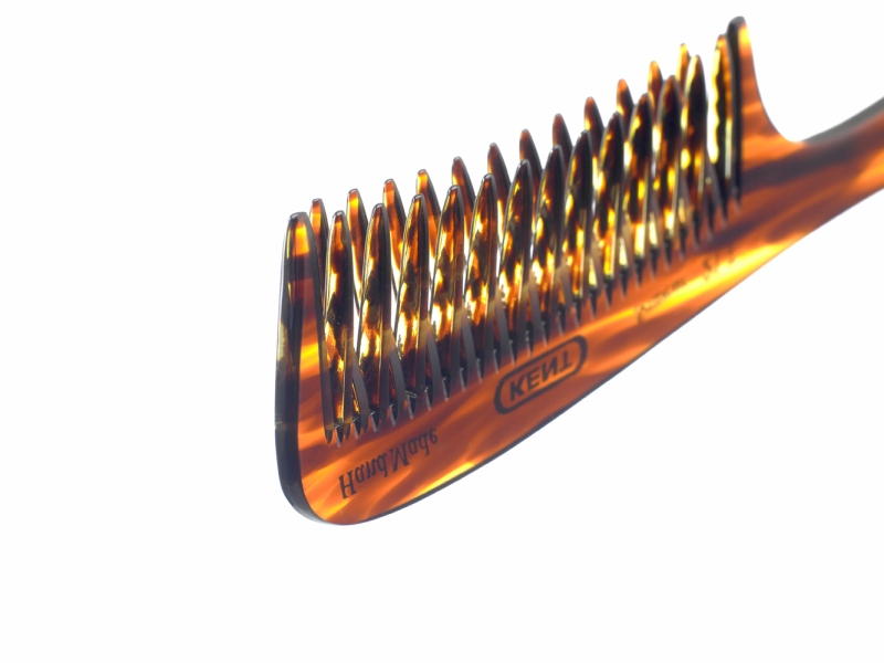 Ръчно изработен гребен за коса Kent Handmade 21T Sawcut Detangling Hair Brush — 2