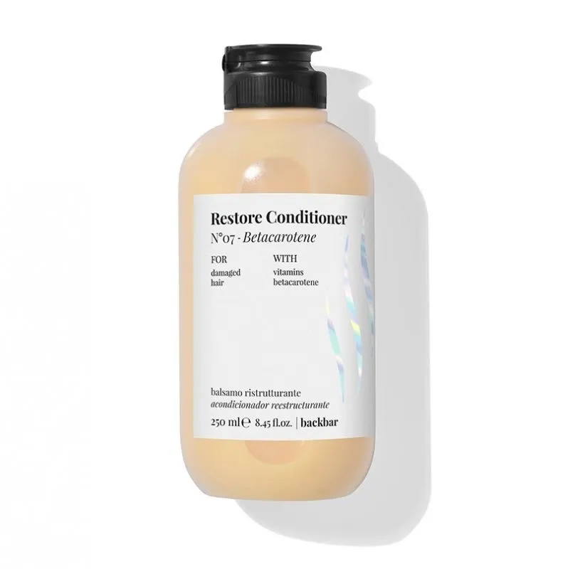 Балсам за суха и увредена коса Бета каротен Farmavita Back Bar Conditioner with Beta carotene N7 — 3