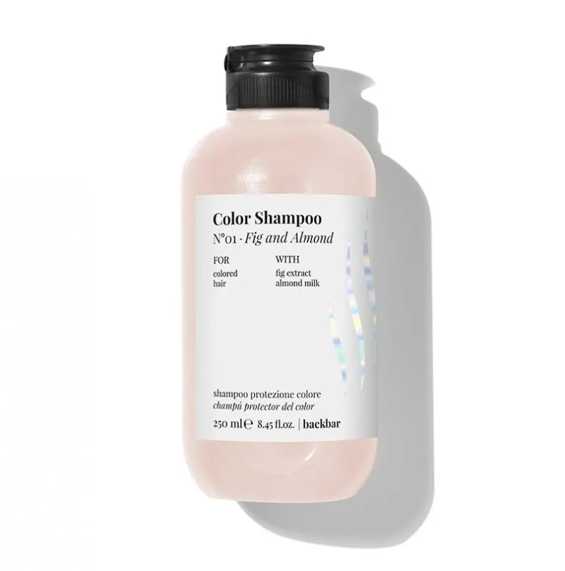 Шампоан за боядисана коса със Смокиня и Бадем Farmavita Back Bar Shampoo N1 — 3