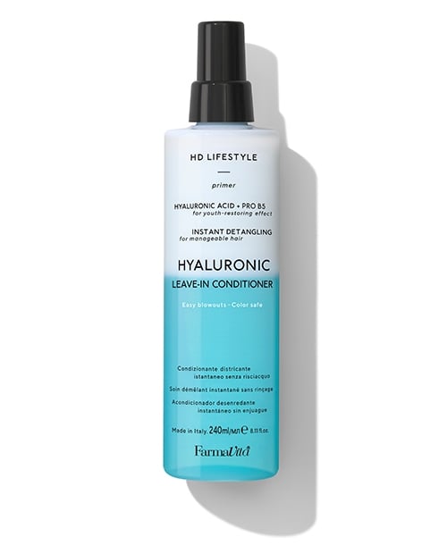 Хиалуронов спрей - балсам за коса за лесно разресване без отмиване FarmaVita HD Life Style Hyaluronic Leave-In Conditioner 240ml
