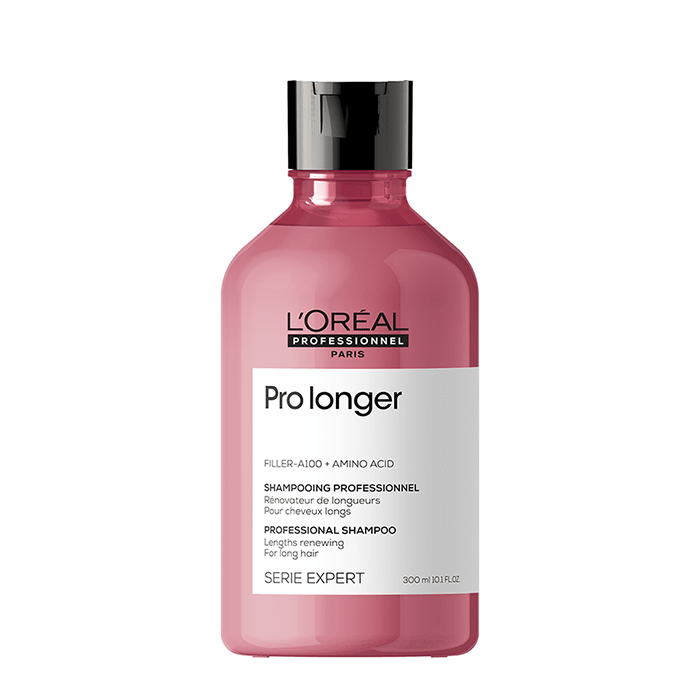 Уплътняващ шампоан за обновяване на дължините Loreal Professionnel Serie Expert Pro Longer Filler A100 + Amino Acid Shampoo 300ml