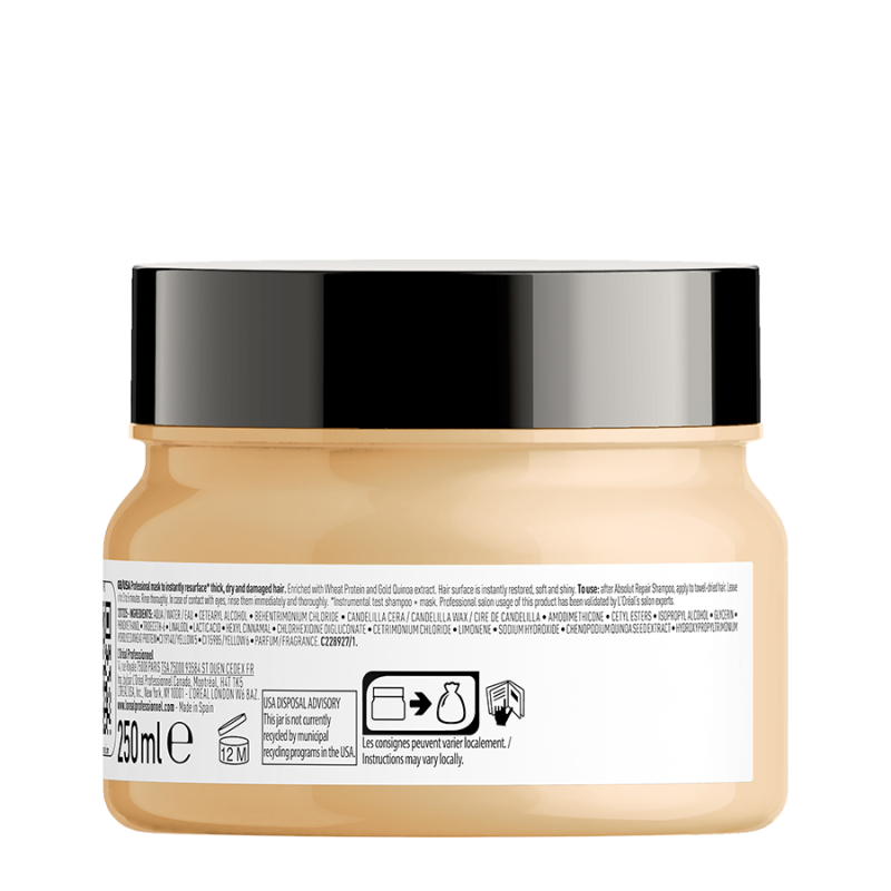 Mаска за изтощена коса Loreal Professionnel Serie Expert Absolut Repair Mask 250ml — 4