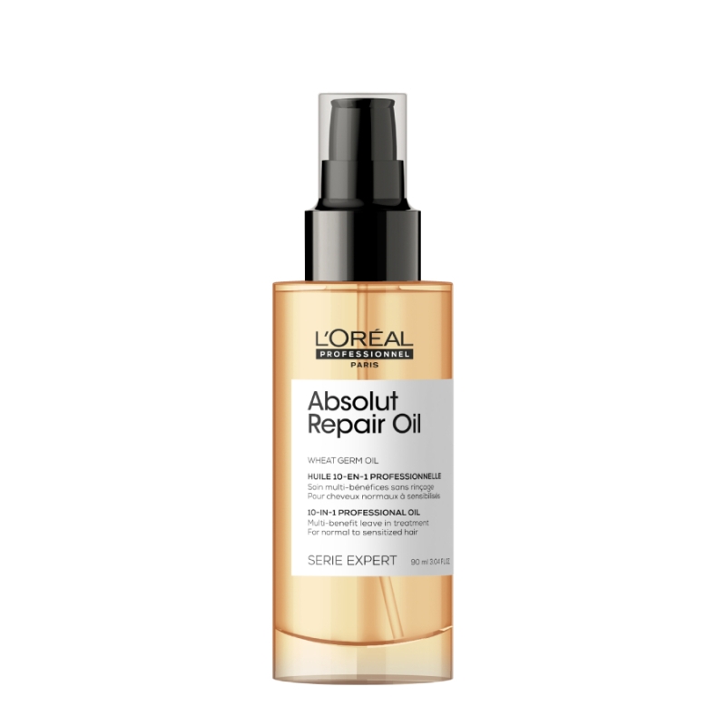 10-в-1 Професионално мултифункционално олио Loreal Professionnel Serie Expert Absolut Repair 10 In 1 Perfecting Multipurpose Oil 90ml