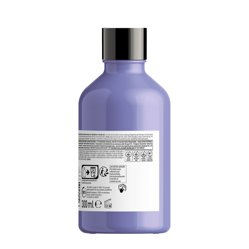 Изглаждащ шампоан за руса коса Loreal Professionnel Serie Expert Blondifier Gloss Shampoo 300ml — 2