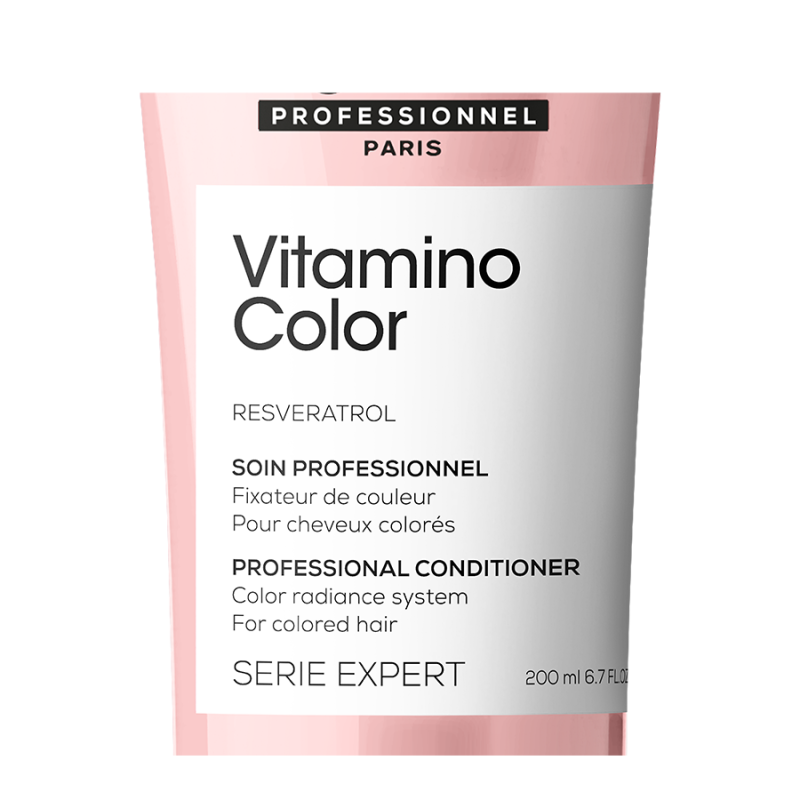 Балсам за запазване на цвета и блясъка на боядисана коса Loreal Professionnel Serie Expert Vitamino Color Resveratrol Conditioner 200ml — 3